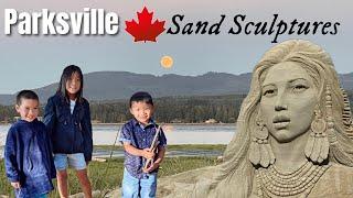 Parksville Sand Sculptures | Vancouver Island 