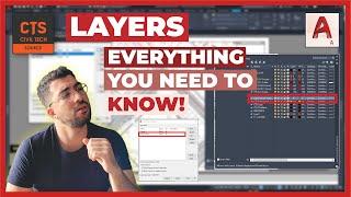 AutoCAD Layers Tutorial (2021)- Everything you need to know in 20 minutes!