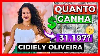 Veja QUANTO GANHA CIDIELY OLIVEIRA ATUALIZADO 2023