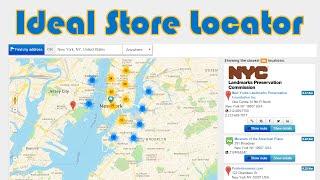 Ideal Store Locator / Finder (iStoreLocator) for Joomla