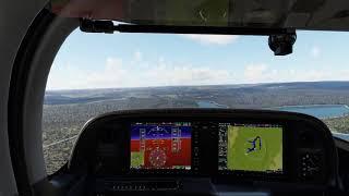 X Plane 12 Landing at 7H Skeet Club Inc Field PS53