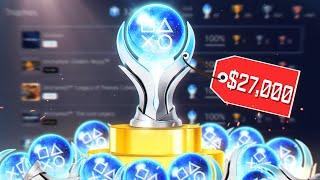 World’s Most Expensive Platinum Trophies! ($27,000+)