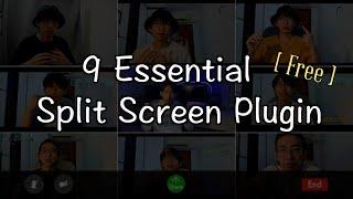 9 ESSENTIAL Split-screens for FCPX | Final Cut Pro X Plugins Sharing