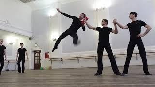 Igor Moiseyev Ballet Training session