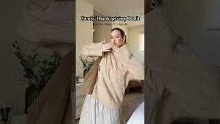 Comfy Thanksgiving Outfit  #comfythanksgivingoutfit #thanksgivingoutfit #midsizeoutfits