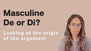 Masculine De vs Di | Objective Personality