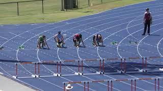 100mH U16M Final  Will Higgins 15.07  +0.4  Coles 2019 Queensland Athletics Championships