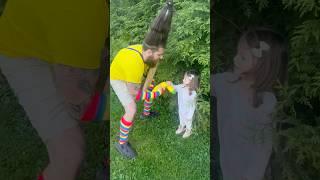 I CANT BELIEVE MY DAUGHTER FOUND A GIANT BANANA!  #shorts