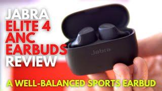 JABRA ELITE 4 Active Earbuds - LIGHT as a Feather ANC Buds REVIEW