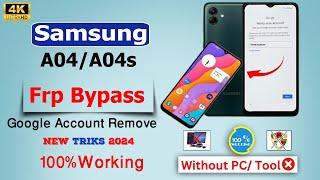 How to Samsung Galaxy A04 Frp Bypass 2024 Android 13 | Samsung A04 Frp Bypass Not Working Without Pc