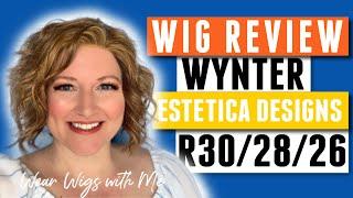 WIG REVIEW Wynter Lace Front Wig by Estetica in the color R30/28/26