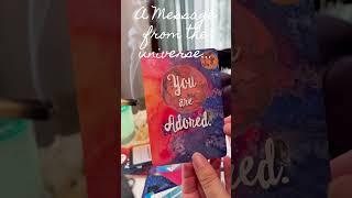  You are adored   #adoreable #cardoftheday #messagefromuniverse #positveaffirmations