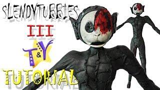 Как слепить Нью борна Сленди туббис 3 из пластилина Туториал New Born Slendytubbies 3 Tutorial