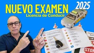 Nuevo Examen Teórico de Conducir en Español 2025.Preguntas Actuales.