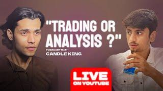 Live Podcast CANDLEKING X NITISHFX | @candleking19 #trading #candelstick #gold