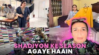 How i Style My Dresses  | Sania Maskatiya Se Kapre Lene Gayi  | Phr Hum Hilaal Silk Gaye