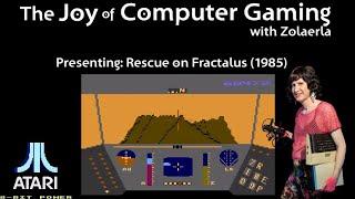 JCG024 - Rescue on Fractalus (1985) (Atari 8-bit)