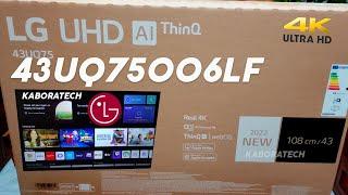 TV LG 43UQ75006LF  4K Ultra HD - Smart TV