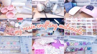 my resin crafting materials • resin for beginners • resin art • resin crafts • things you need