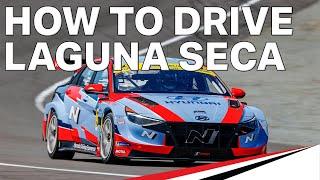 WeatherTech Raceway Laguna Seca TCR Hot Lap | Hyundai Elantra N TCR | Explained by Robert Wickens