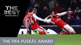 Olivier GIROUD GOAL | FIFA PUSKAS AWARD 2017 WINNER