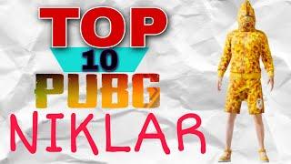 TOP-10 PUBG NIKLAR TOPLAMI || ZO"R NIKLAR || PUBG NICNAME || 5 - qisim