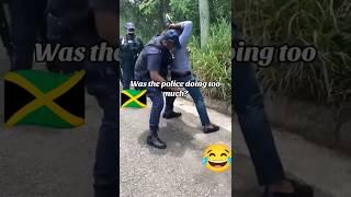 Jamaican police conducting a proper search #jamaicajamaica #viralvideo #youtubeshorts #police #watch