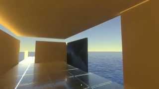 Unity 5 - 100% Physically based shading - demo scene - full day/night - sunset / sunrise