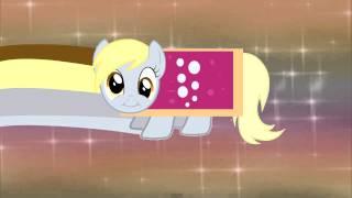 MLP fim: Nyan Derpy - Nyan cat parody