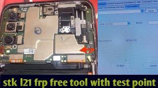 HUAWEI STK-L21 FRP TOOL || STK-L21 FRP UNLOCK FREE TOOL WITH TEST POINT 