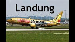 Landung Boeing 737-800//EDDF-EDDM//X-Plane 11//German Tutorial