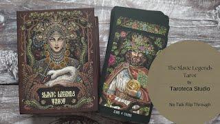 Slavic Legends Tarot by Taroteca Studio - Silent flip through