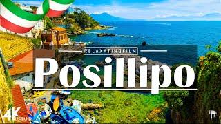 Beautiful Posillipo, Naples 4K • Relaxing Italian Music, Instrumental Romantic • Video 4K UltraHD