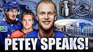 ELIAS PETTERSSON FINALLY SPEAKS OUT: VANCOUVER CANUCKS STAR REVEALS HIS THOUGHTS W/ LEO CARLSSON