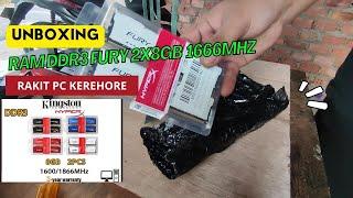 [UNBOXING] RAM PC Kingston HyperX Fury review 2X8GB 1666MHZ