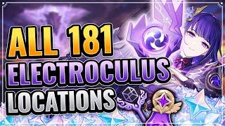 ALL 181 Electroculus Locations Part 2 (TIMESTAMPS + DETAILED GUIDE) Genshin Impact Watatsumi Seirai