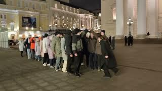 Ручеёк - у Большого театра в #Москве! Забавы и русские-народные игры в самом центре столицы России