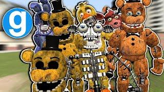 Gmod Fnaf FUPPR nextbots finally + two Killer clowns invaded a persons home.