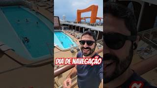 O que eu faço em dia de navegação na viagem de cruzeiros! VÍDEO COMPLETO NO CANAL