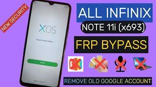 Infinix (x693) Note 11i Frp Bypass || Google Account Bypass || New Security 2024