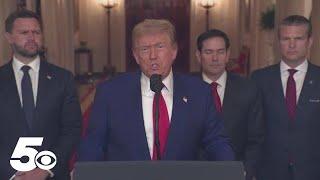 Iran launches missile attack on U.S. airbase