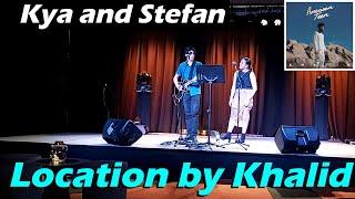 LOCATION BY KHALID COVER - LIVE PERFORMANCE - FEATURING KYA - Stefan C Guitar