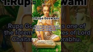 Do you know about the 6 goswamis of Vrindaban ?#shorts #youtubeshorts