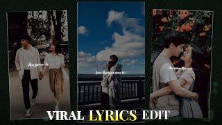 Glow Text Tutorial - Viral Lyrics video Editing in - Inshot Video Editor