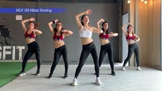 30 phút giảm cân khỏe đẹp mỗi ngày cùng bài tập Aerobic số 7 của HLV Hồ Hàm Hương (Reup)