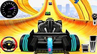 Extreme Formula Car Mega Ramp Stuns Racing Simulator 2024 - Android Gameplay #2