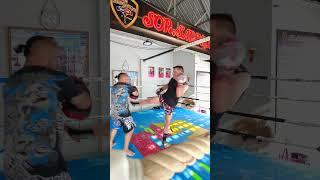 Muay Thai Training at (NEW) Sor Sarinya (Kru Wit) Gym Jomtien | Rompho Market | Pattaya | March 2023