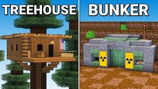 3 ULTIMATE Starter Bases For Survival Minecraft!