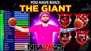 This 7'3 Build w/ 99 BLOCK + 99 REBOUND + 99 STRENGTH is INSANE! - Best Center Build NBA 2k25