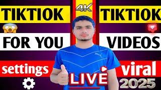 TikTok foryou trick 2025 / TikTok video viral trick / TikTok for you trick